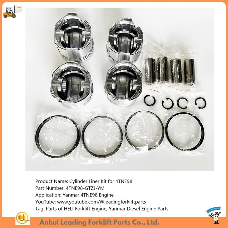 Cylinder Liner Kit for 4TNE98